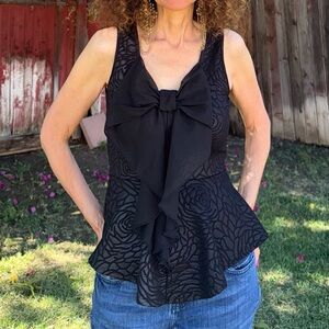 Fashion Magazine Textured Black Garment